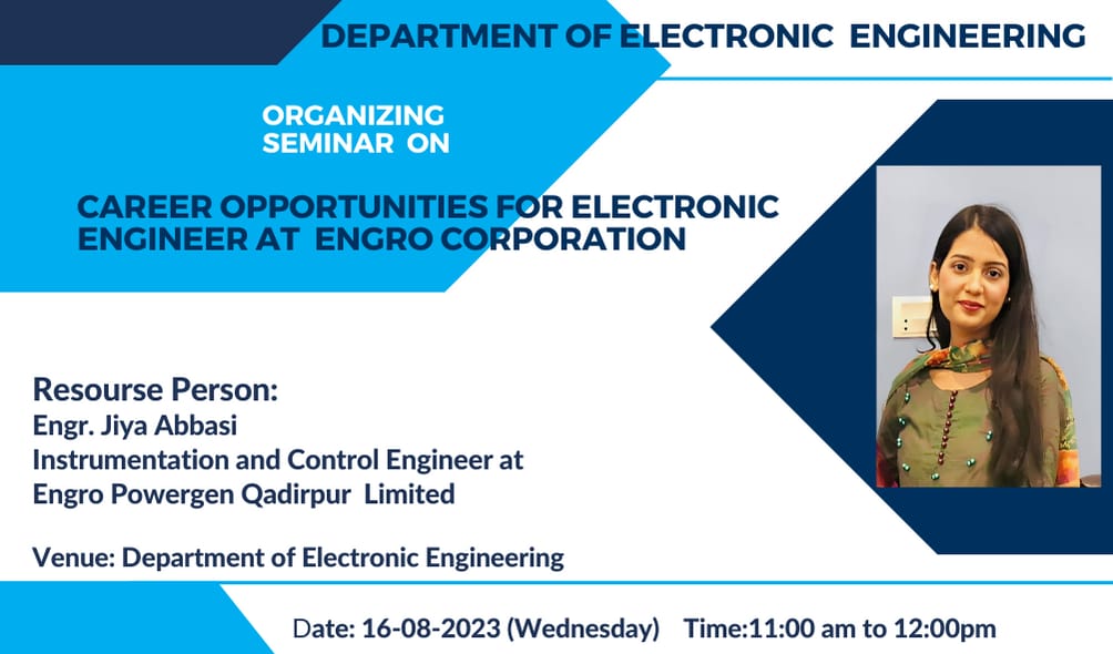 Career Opportunities for Electronic Engineers at Engro Corporation