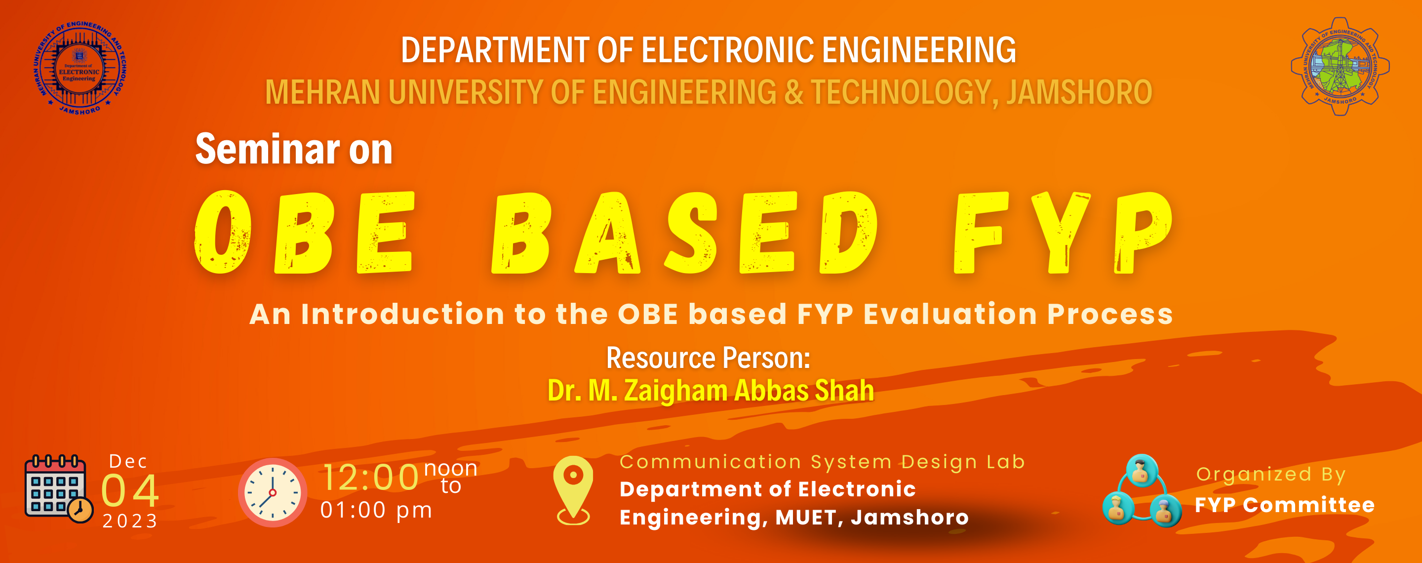 Seminar on OBE Based FYP